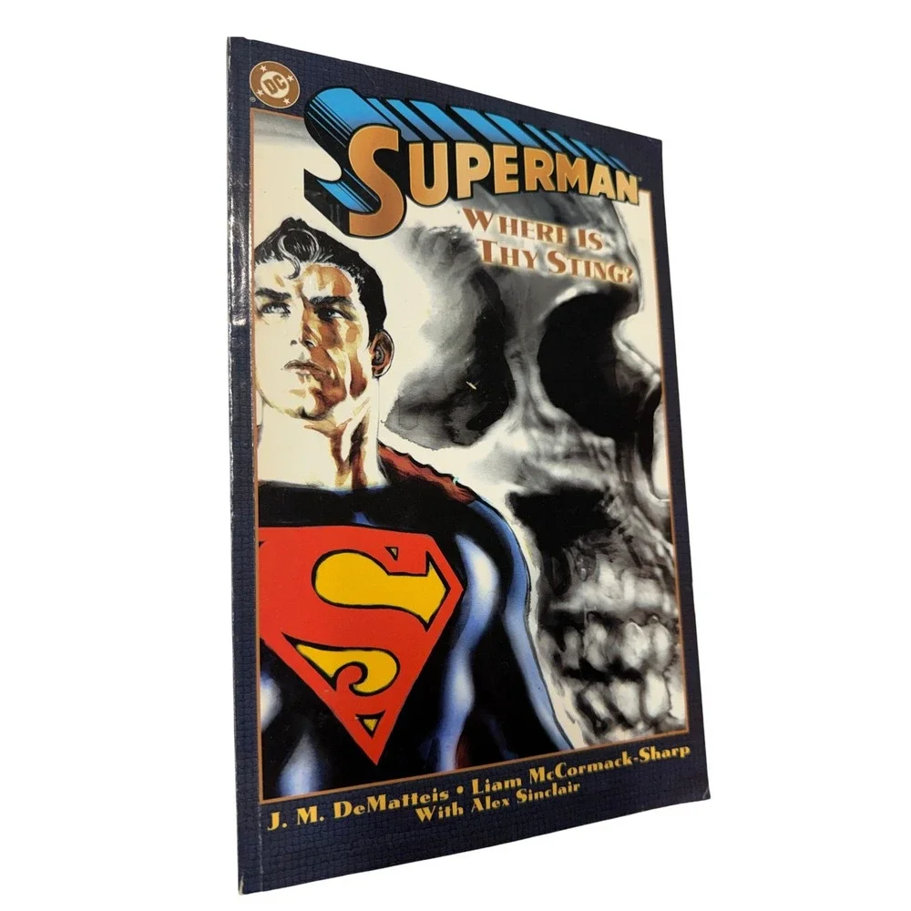 Superman Where Is Thy Sting DC Comics 2001 OneShot Graphic Novel DeMatteis Book